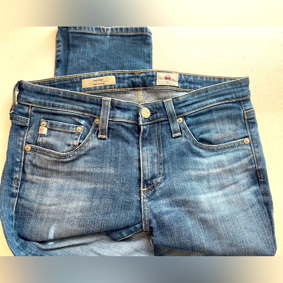 EUC, AG women’s denim, The Stilt, Cigarette Leg, size 26R - Picture 5 of 6